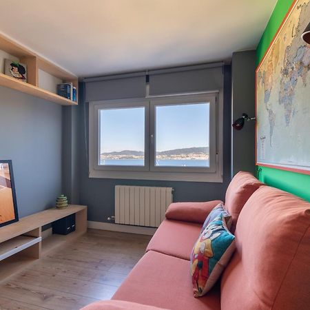 Apartamento Vistas Ria Con Parking Vigo Exterior photo