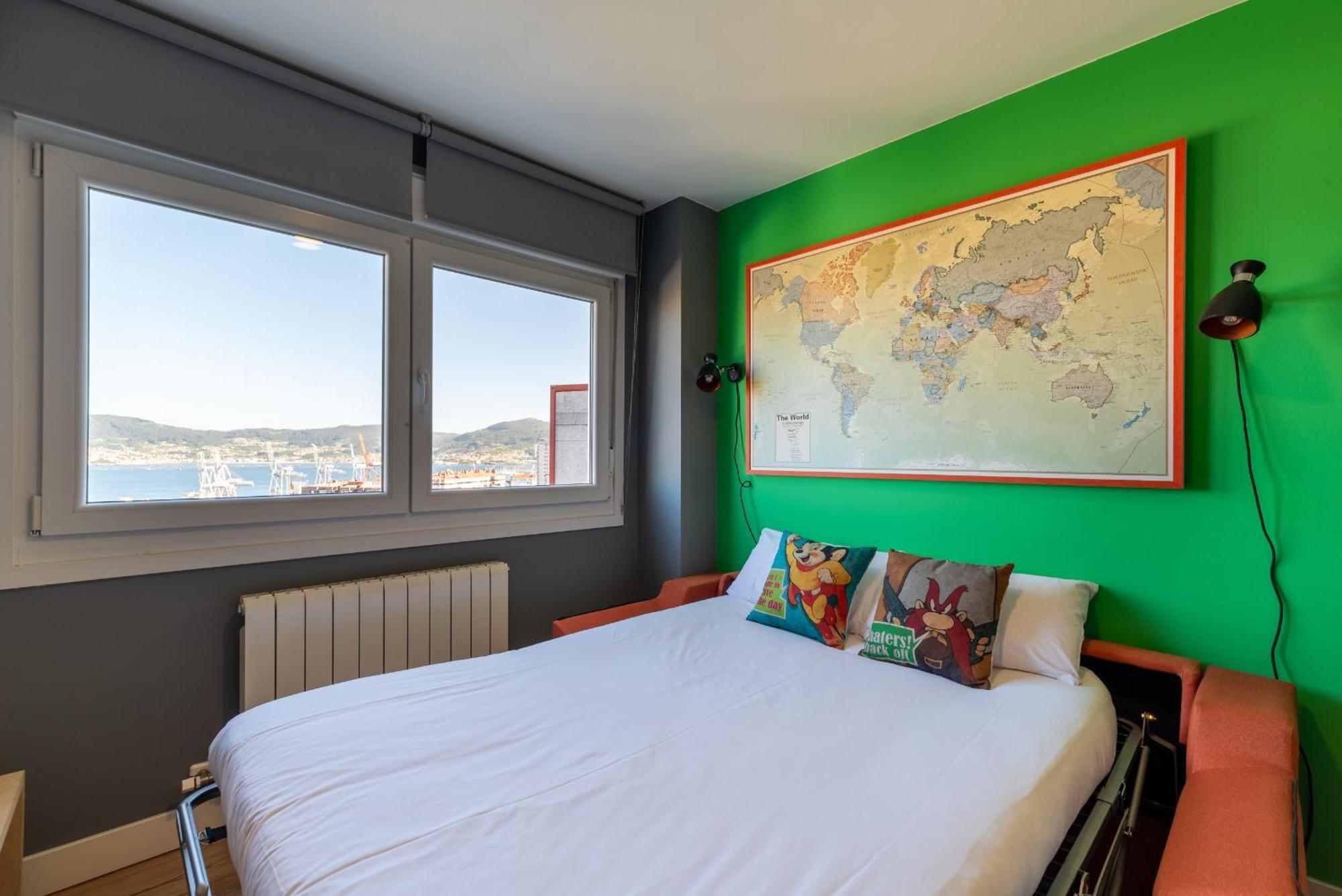 Apartamento Vistas Ria Con Parking Vigo Exterior photo